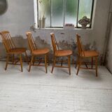 4 Scandinavian chairs Sweden Stolfabrik