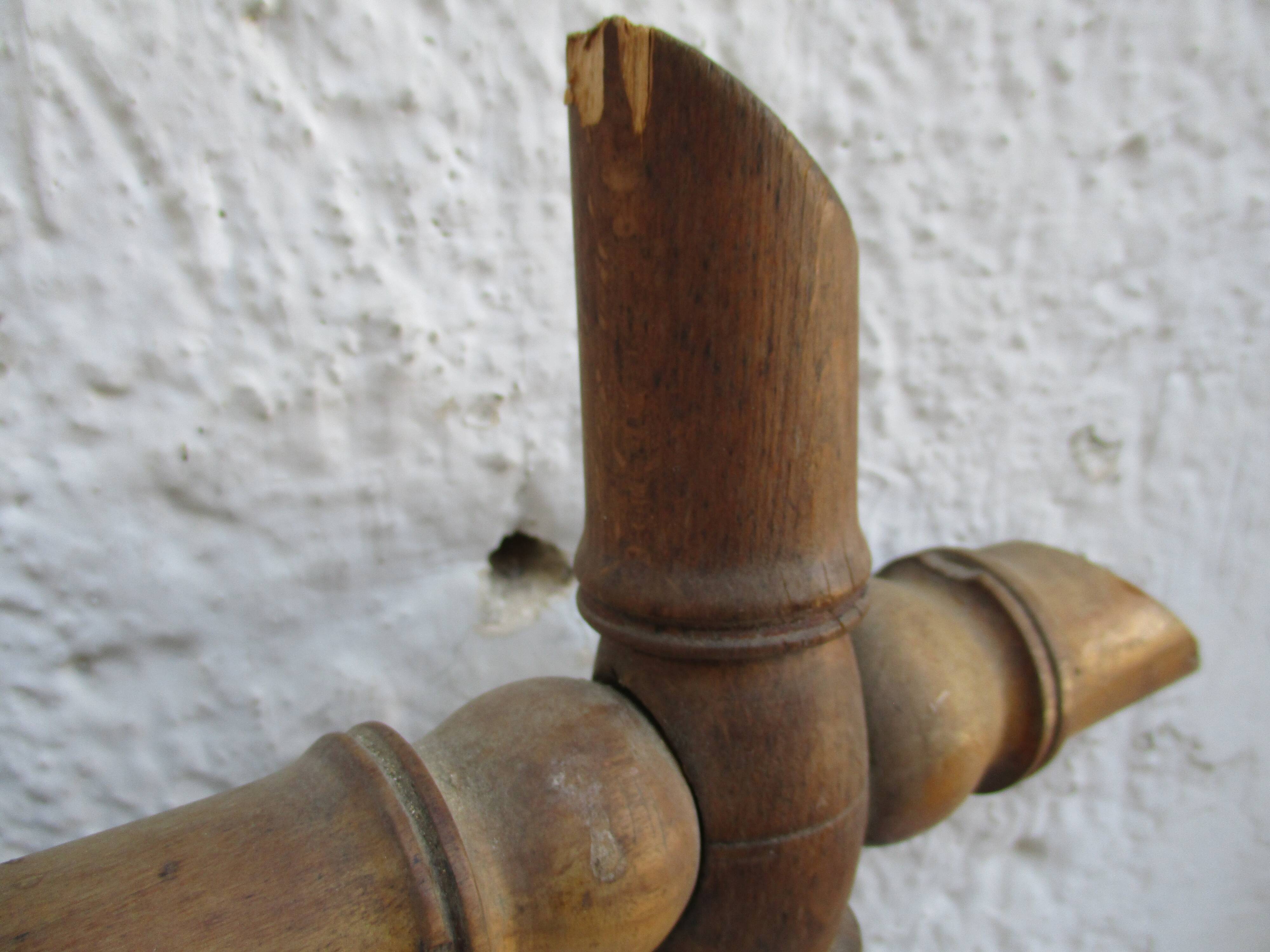 Wall mirror  bamboo style 91x70cm