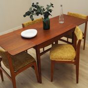 Set of six teak chairs, Danish design, 1970s, production: Denmark