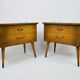 Paire de tables de chevet, années 1960