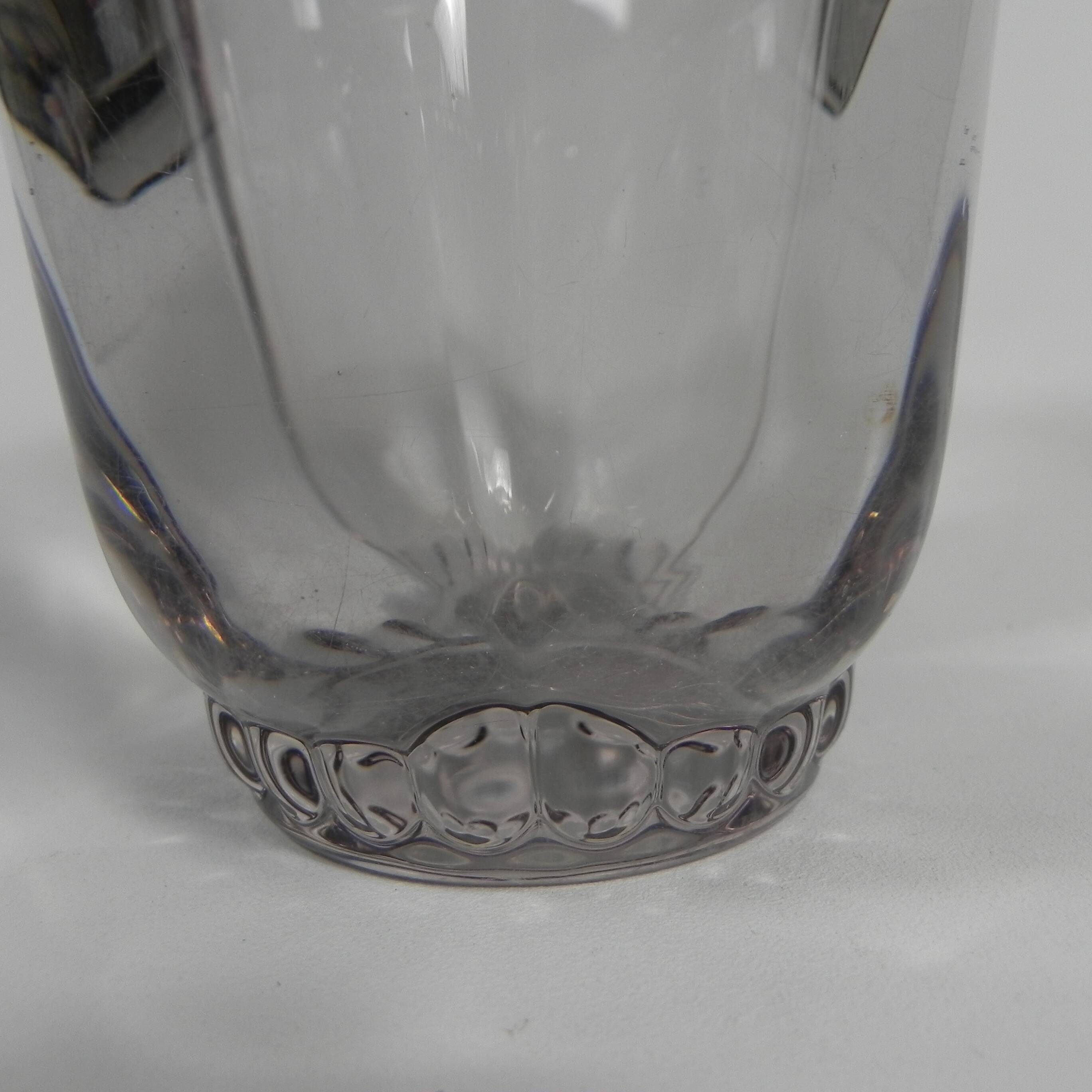 Thick-walled glass vase in Daum style, 1950s