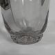 Thick-walled glass vase in Daum style, 1950s