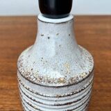 Mid-century modern studio pottery table lamp by Axella, 1960s.