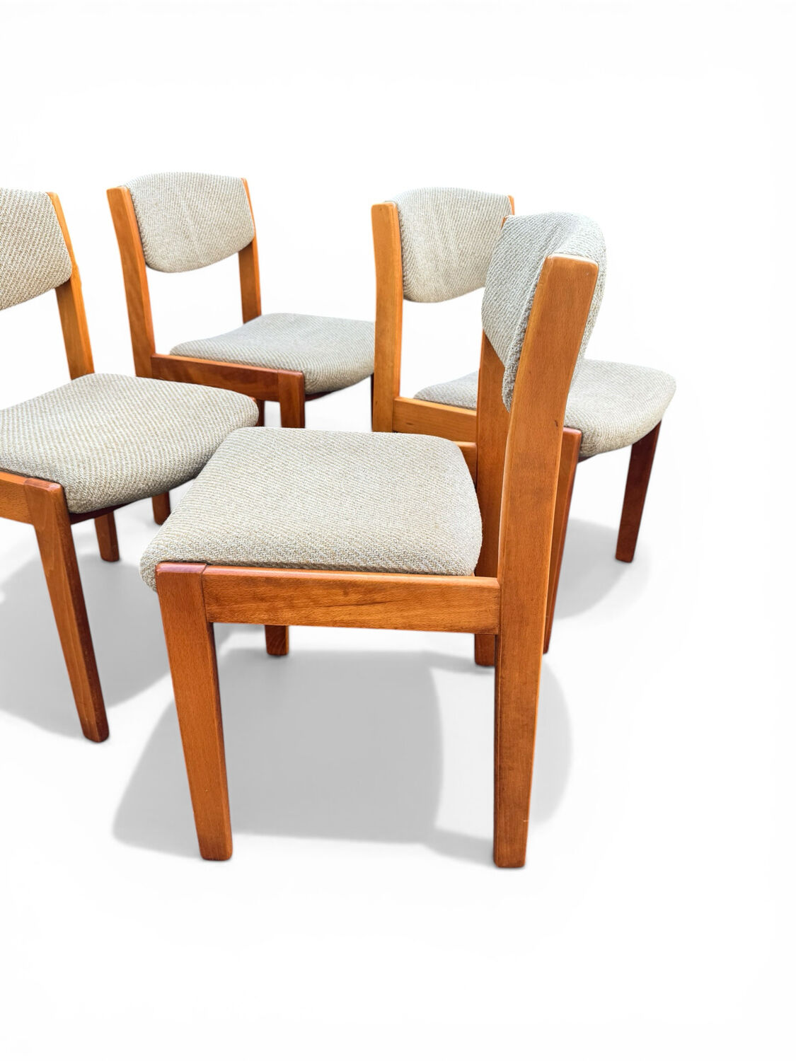 Set of 4 vintage Scandinavian style chairs – Baumann / Maison Regain