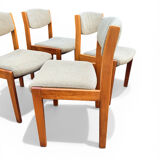 Set of 4 vintage Scandinavian style chairs – Baumann / Maison Regain
