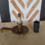 Bronze lamp foot candlestick candlestick cellar rat