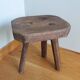 Brutalist tripod farm stool