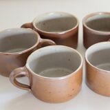 Lot de 6 tasses en grès