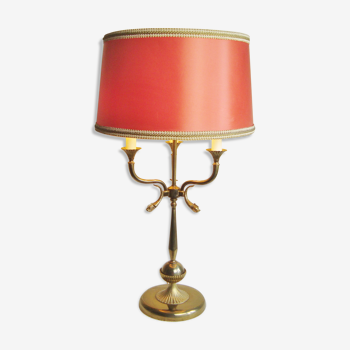 Lampe bouillotte des années 50 en laiton