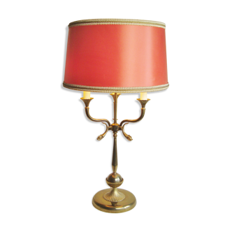 Lampe bouillotte des années 50 en laiton