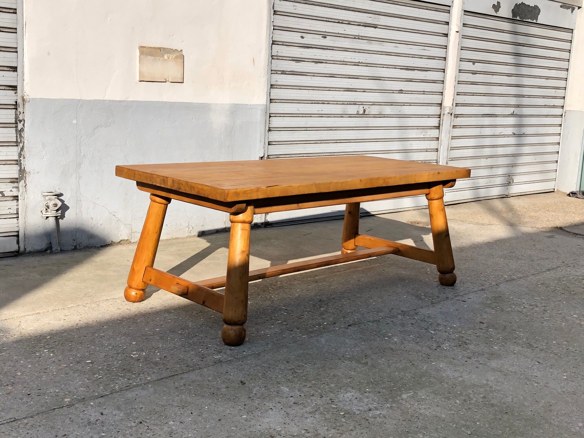 Table de ferme, par Georges Robert, France, 1960