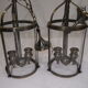 Pair of Vintage Lantern/Brass Suspension