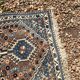 Antique Persian Carpet Chiraz Abadeh Qashqai Ghashga'i Ethnicity 83x53