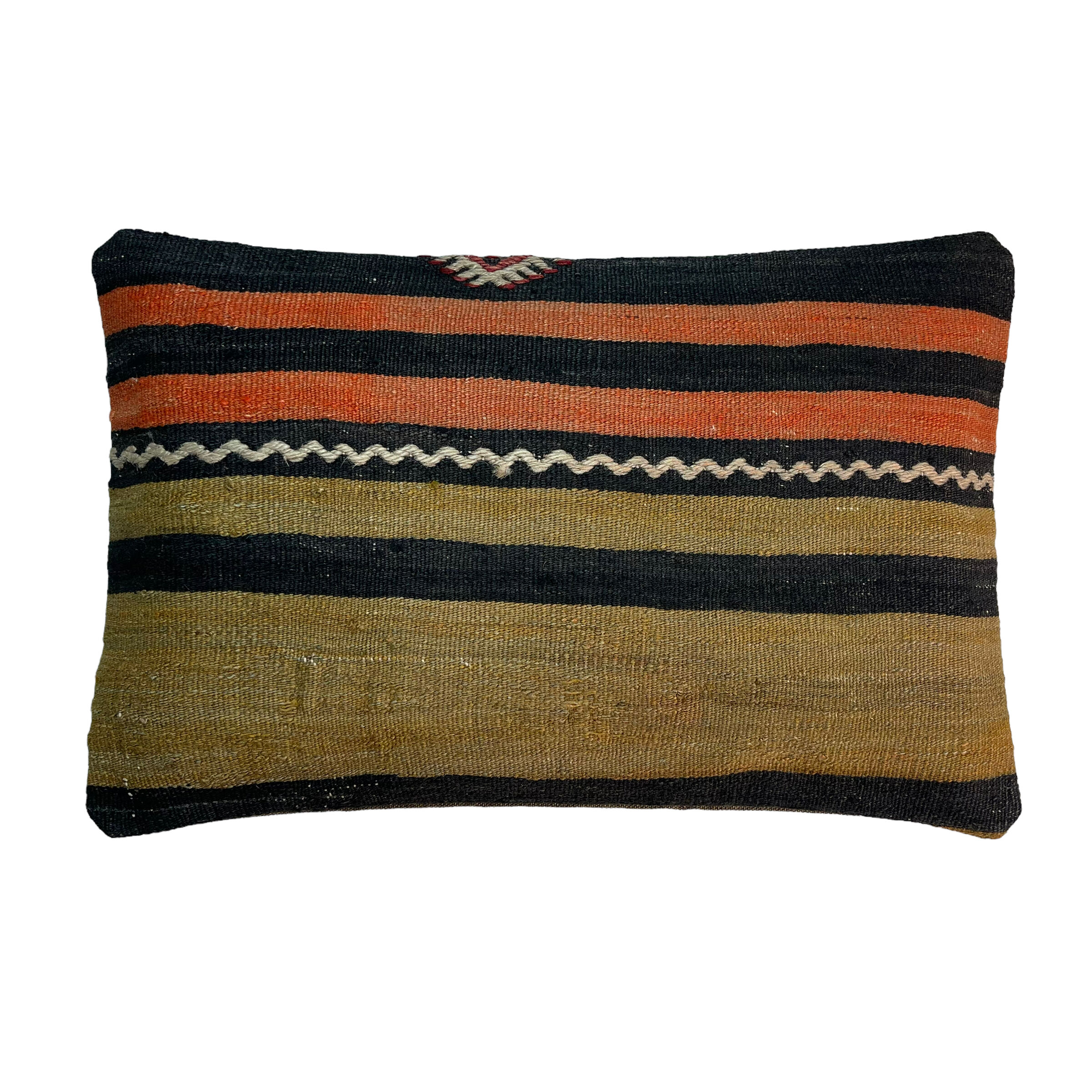 Vintage turkish handmade cushion cover , 30 x 50 cm