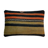 Housse de coussin vintage turque faite à la main, 30 x 50 cm
