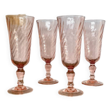 4 vintage Rosaline flutes