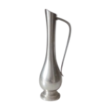 Ewer vase soliflore tin of the manor