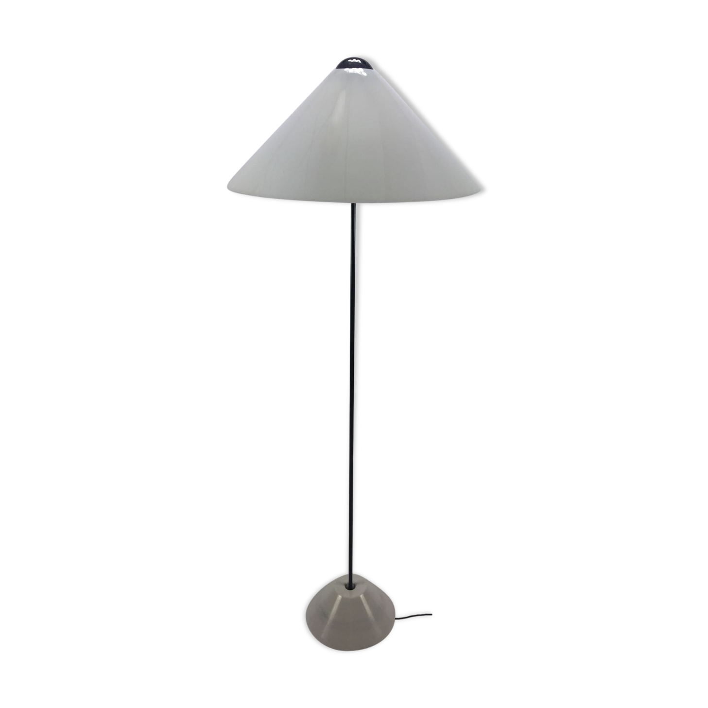 Vico Magistretti 'Snow' floor lamp for Oluce, Italy, 1973