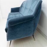 Gigi Radice Mid-Century Modern Italian Sofa for Minotti, 1950s