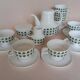 Service 8 cups "Rosette Taïga" Tapio Wirkkala & Ute Schröder for Rosenthal, ca 1970