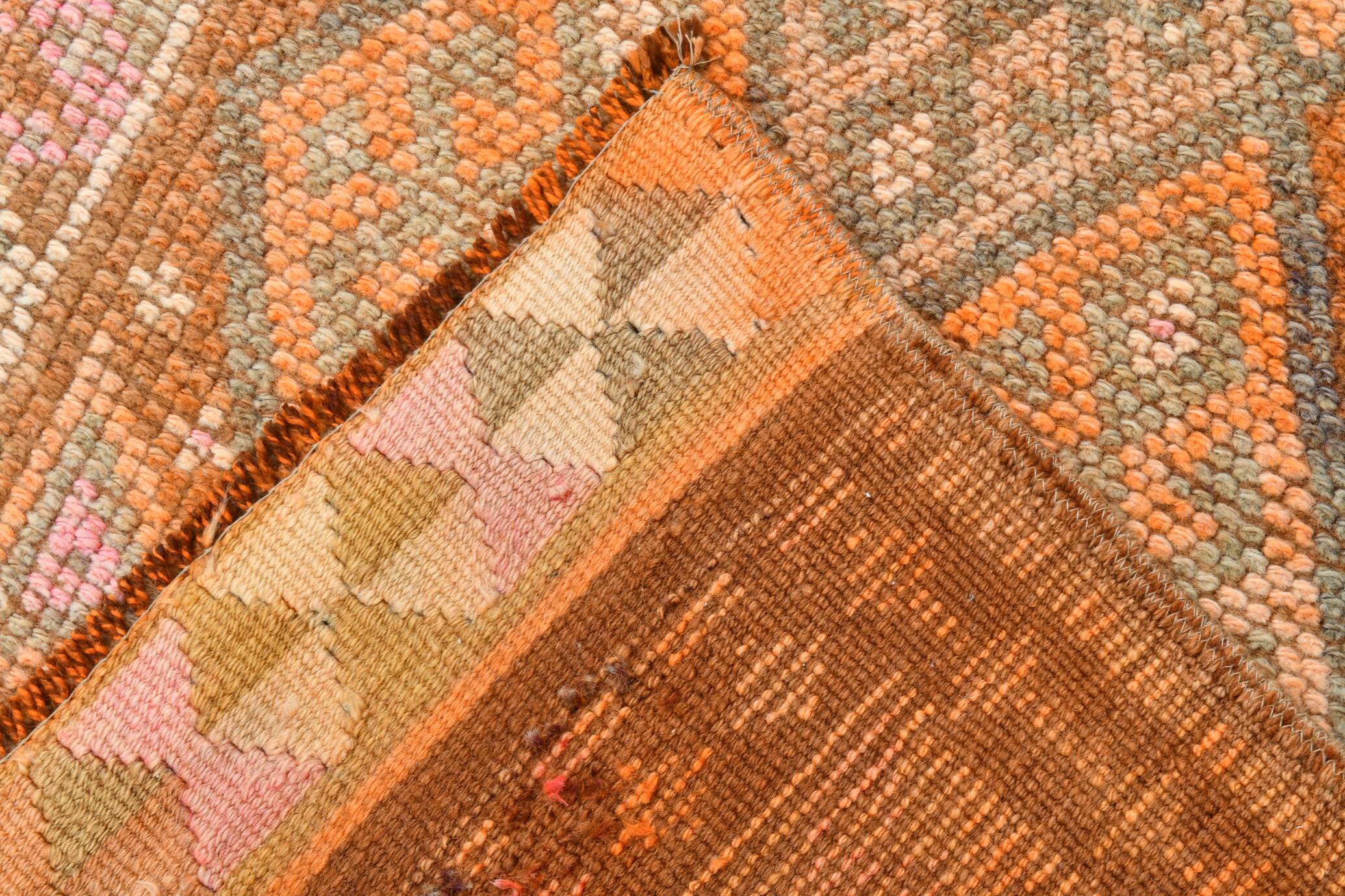 Long Stair Vintage Runner Rug