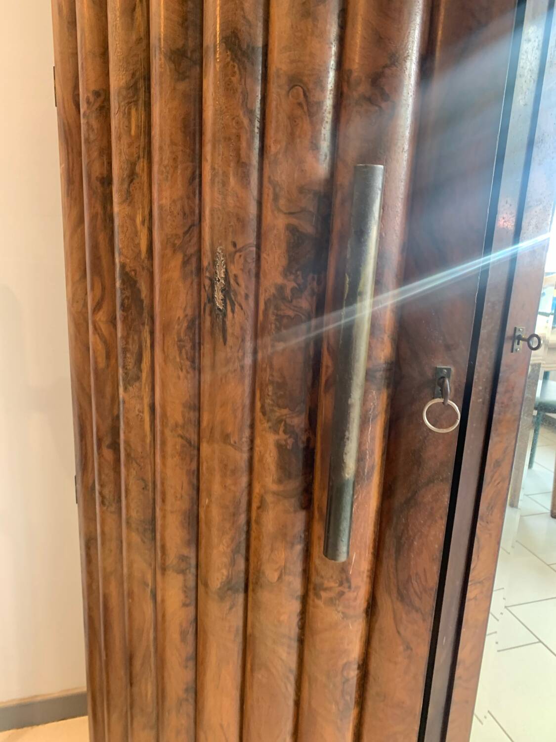 Art Deco Mahogany Armoire Circa 1930