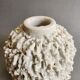 Vase hérisson en chamotte de Gunnar Nylund