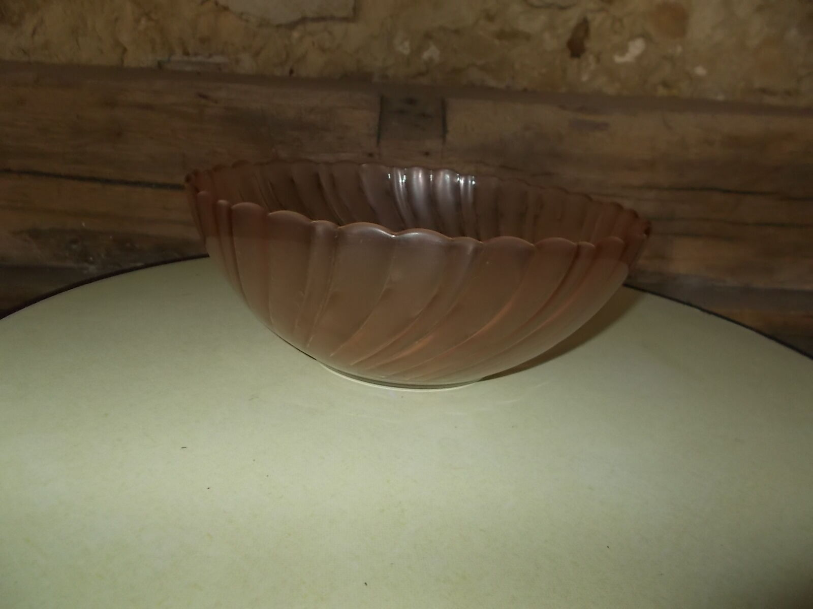Arcoroc Rosaline glass salad bowl