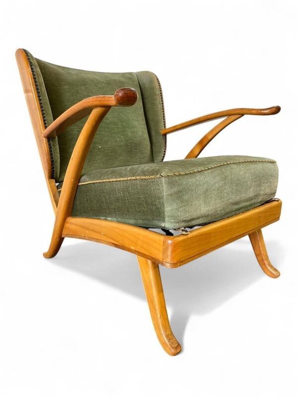 Fauteuil vintage / fauteuil club / fauteuil knoll antimott