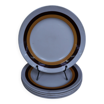 5 flat plates Moulin des Loups "St Trop"