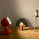 Magnetic eyeball lamp Luci italy vintage design 70s original