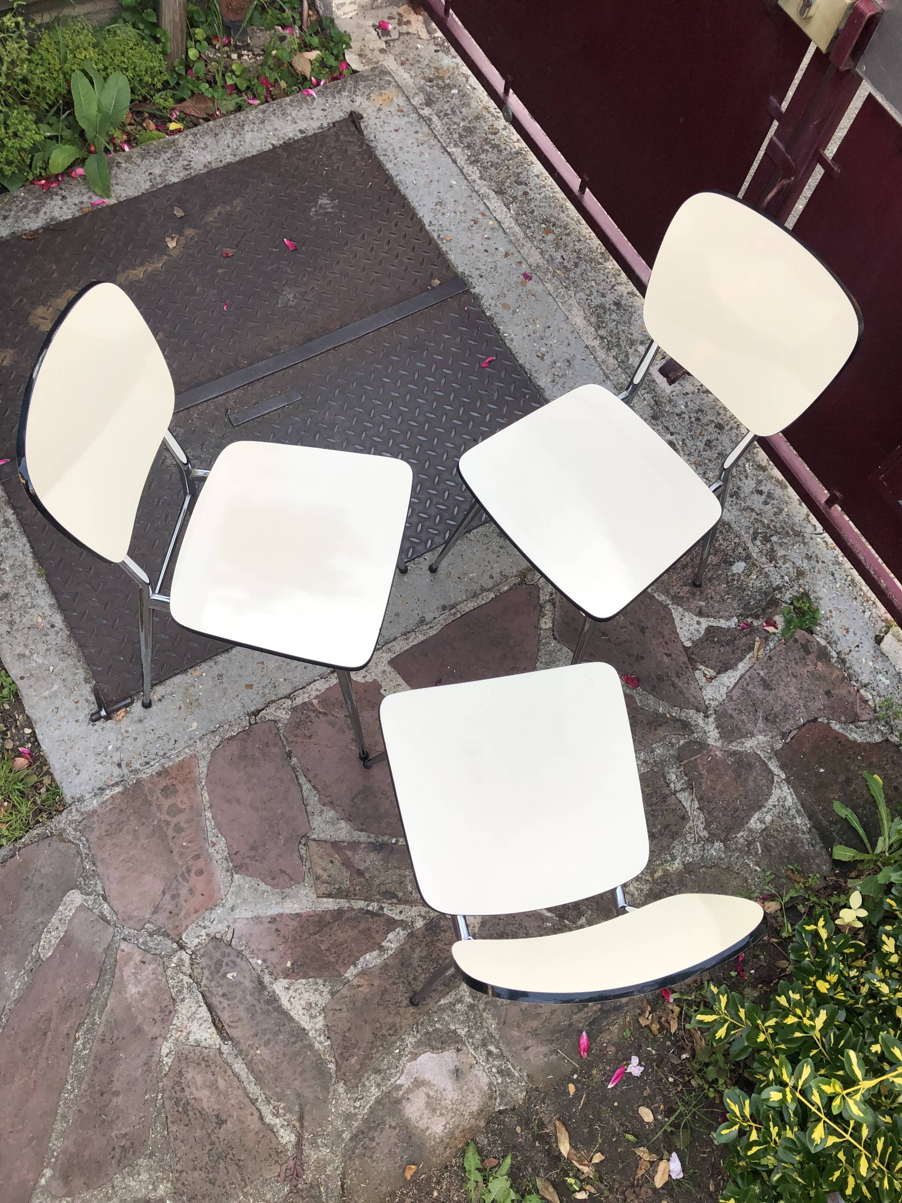 Trio chaise formica
