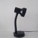 Brama desk lamp black metal flexible arm Italy vintage 70s