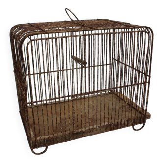 Ancienne cage à oiseaux