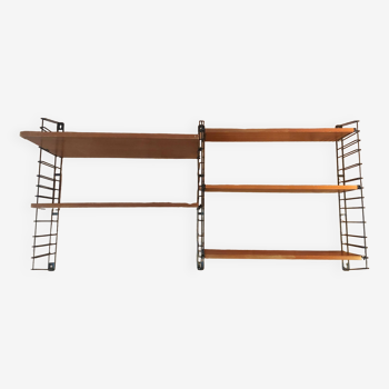 Tomado string modular shelves 1960 in teak.