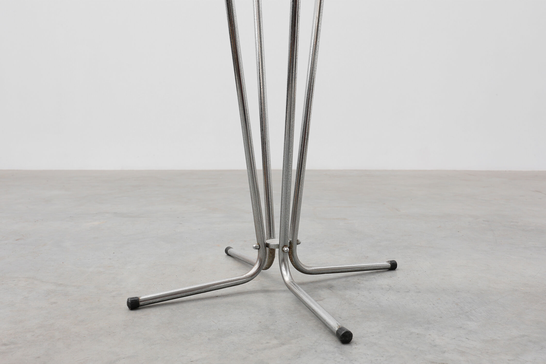 Mid-century chrome Coat rack by Tubax, Belgium 1950s
