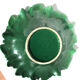 Green earthenware cut edge cut lozenges