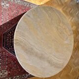 Table travertin vintage