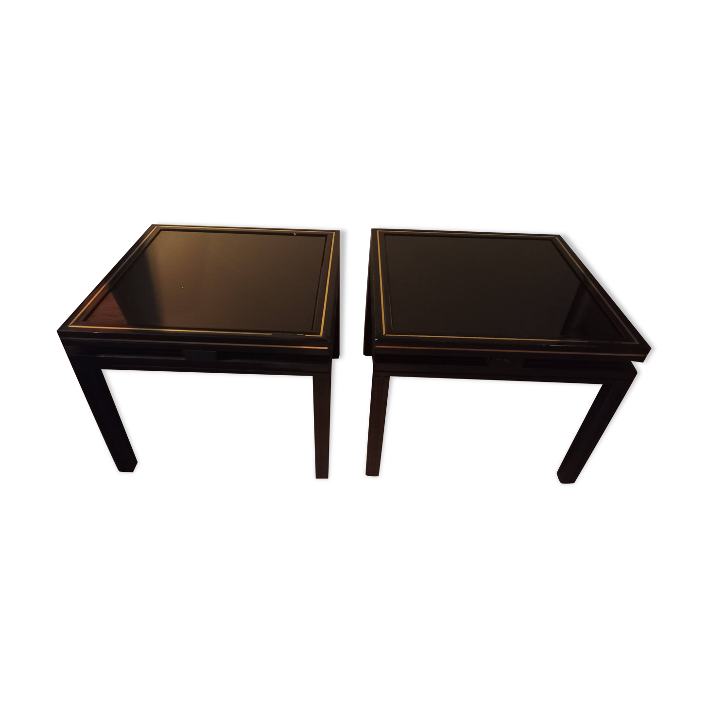 Pair of Vandel Paris side tables