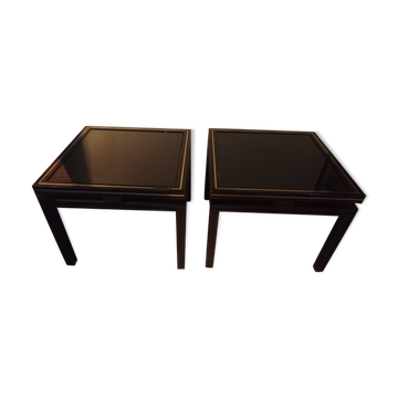Paire de tables d'appoint Pierre Vandel Paris