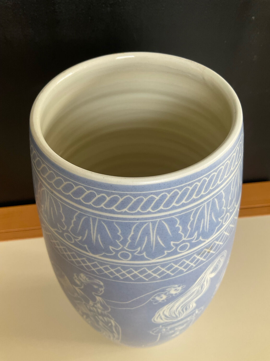 Italian vase by V. Cardaresi from the 1970s.