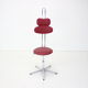Chaise pivotante réglable en hauteur années 1980, Tchécoslovaquie