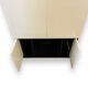 David Lange white lacquered wooden furniture