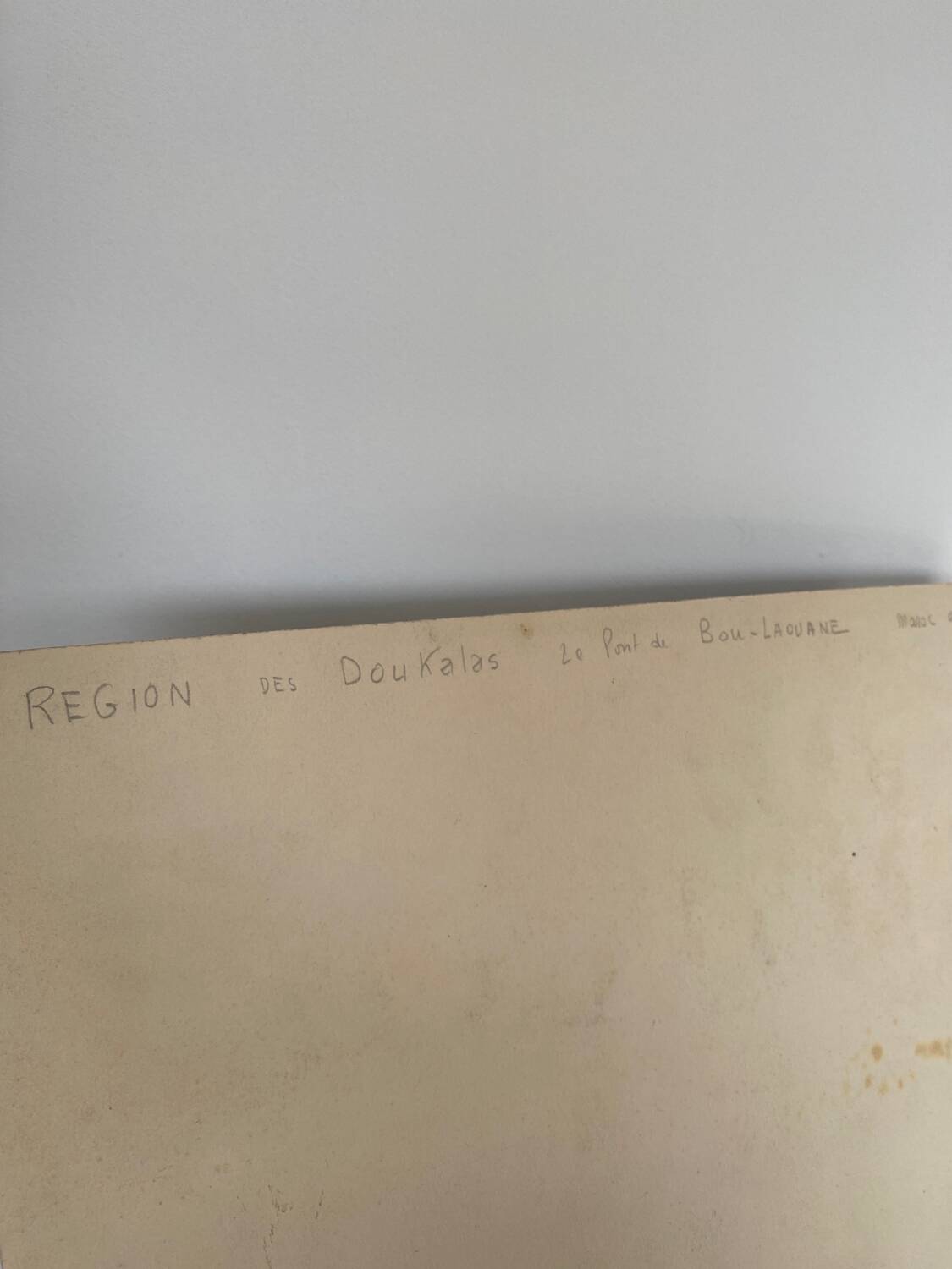 Watercolor Morocco 1948