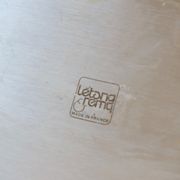 Vintage serving dish Rémy Letang silver-plated - Stylised border
