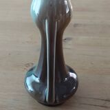 Glazed stoneware vase