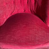 Upholstered toad chair