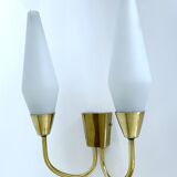 Pair of vintage 60s wall lights