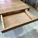 Art Deco table with extensions.