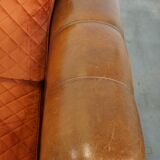 Luxurious 2.5 seater sheepskin leather sofa of top quality